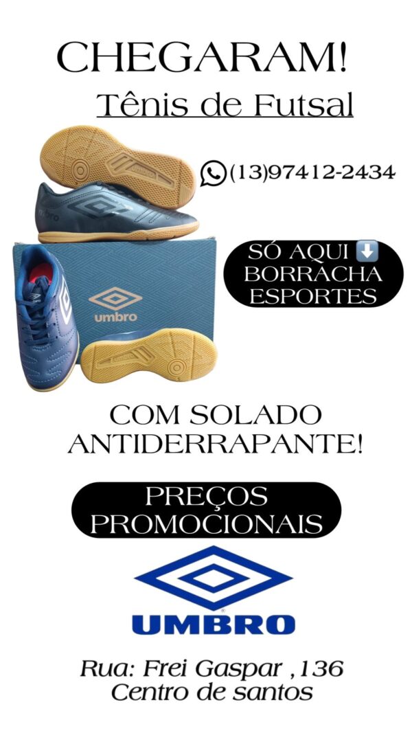 Tênis de Futsal Umbro